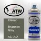 Preview: Citroen, Brumaire Gray, AC-092: 400ml Sprühdose, von ATW Autoteile West.